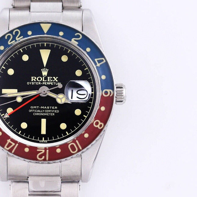 GMT-MASTER VINTAGE PEPSI 40MM BLACK DATE