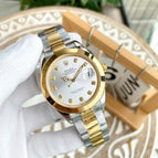 Gold White