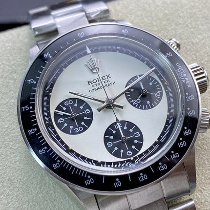 DAYTONA 37MM VINTAGE BLACK BEZEL NO NUMERALS