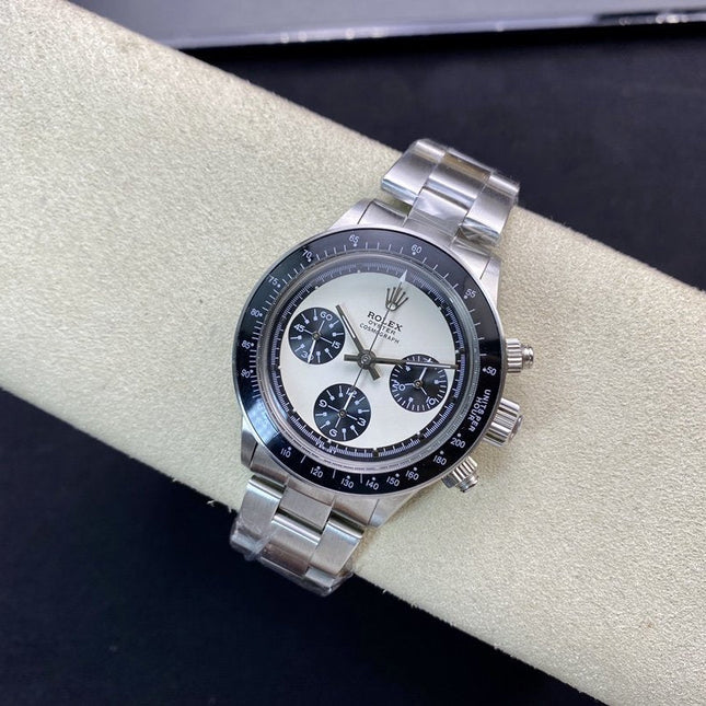 DAYTONA 37MM VINTAGE BLACK BEZEL NO NUMERALS