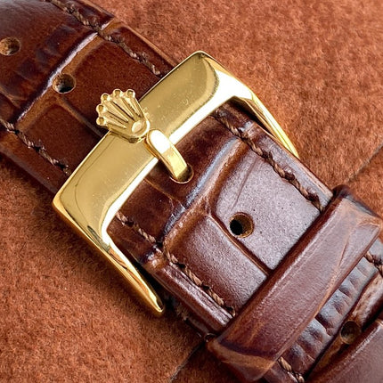 OYSTER PERPETUAL 41 STAINLESS STEEL LEATHER