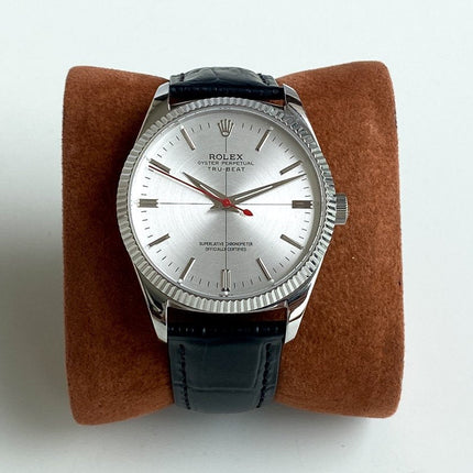 OYSTER PERPETUAL 41 STEEL CASE LEATHER