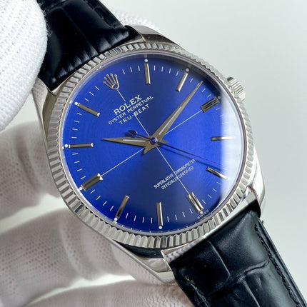 OYSTER PERPETUAL 41 STEEL CASE LEATHER