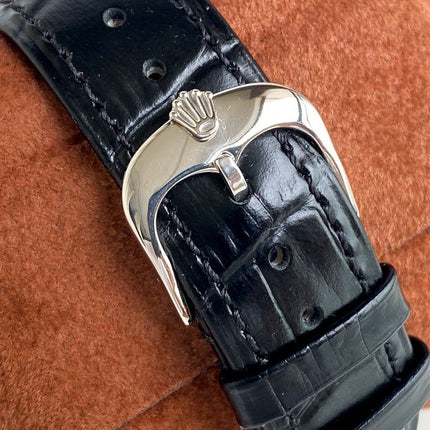 OYSTER PERPETUAL 41 STEEL CASE LEATHER