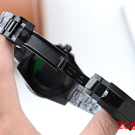 SUBMARINER DATE 40 CUSTOM ALL BLACK PRO HUNTER