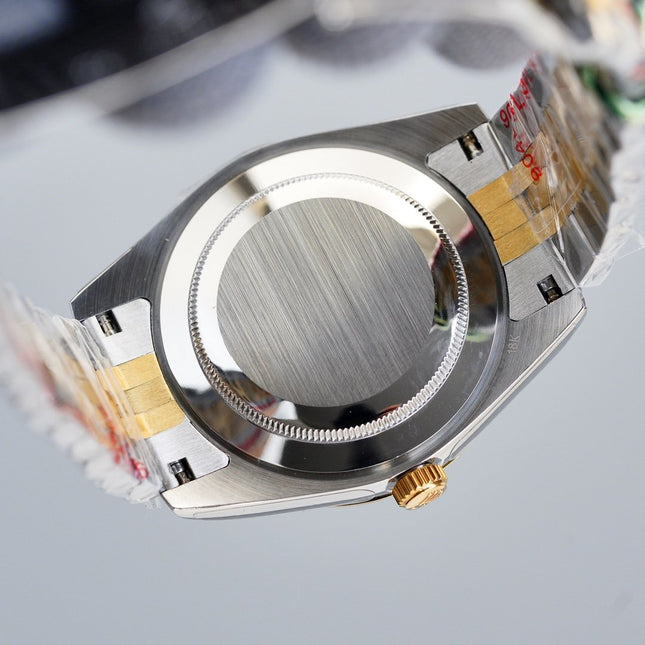 DATEJUST 41MM TWO-TONE GREY DIAL JUBILEE BRACELET