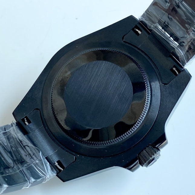 GMT-MASTER II CUSTOM BLACK CASE GREEN BLACK BEZEL