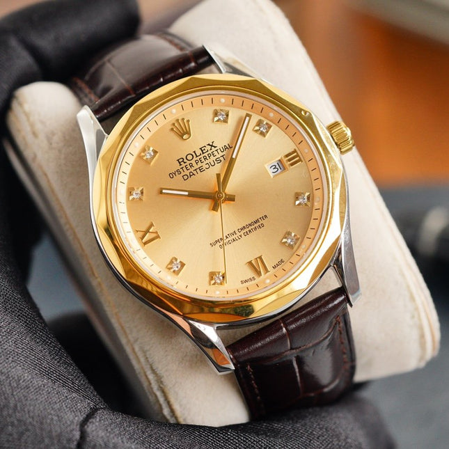 DATEJUST 41MM TWO-TONE DIAMOND NUMERALS