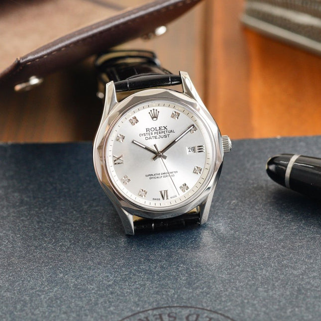 DATEJUST 41MM TWO-TONE DIAMOND NUMERALS