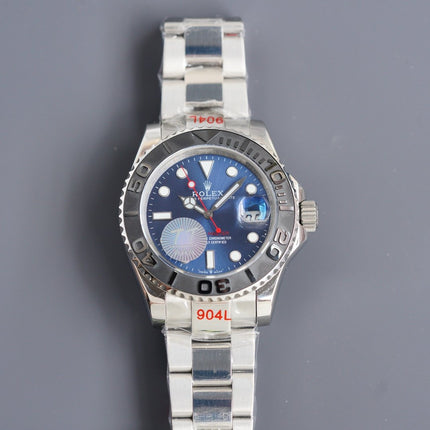 YACHT MASTER 40MM CERAMIC BEZEL BLUE DIAL