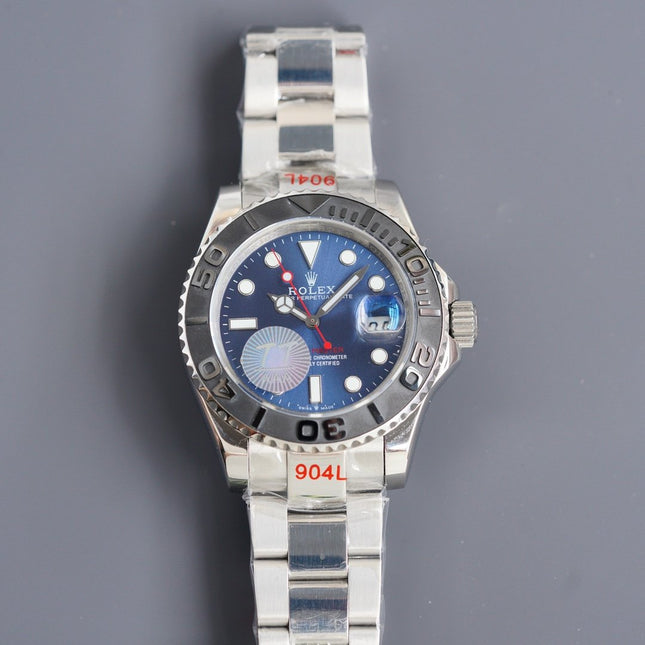 YACHT MASTER 40MM CERAMIC BEZEL BLUE DIAL