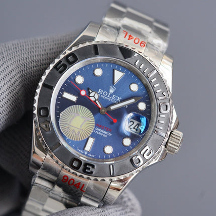 YACHT MASTER 40MM CERAMIC BEZEL BLUE DIAL