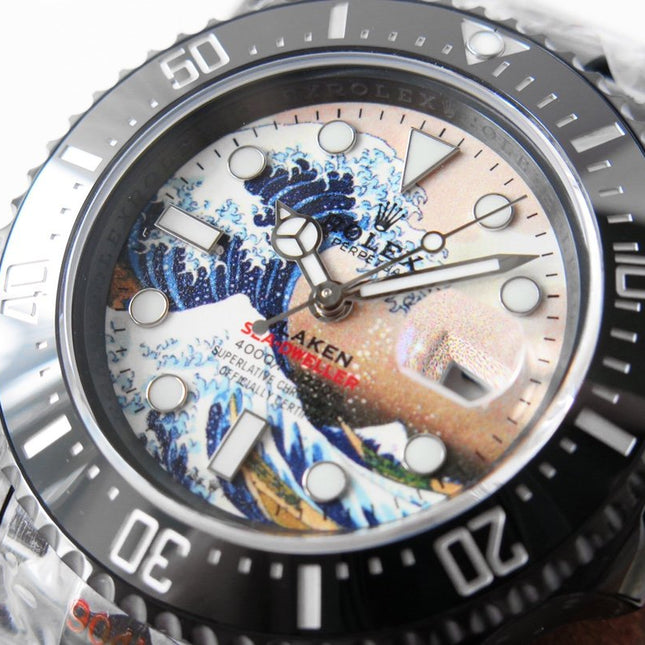 SEA-DWELLER DEEPSEA 44MM  BLACK CUSTOM TSUNAMI DIAL