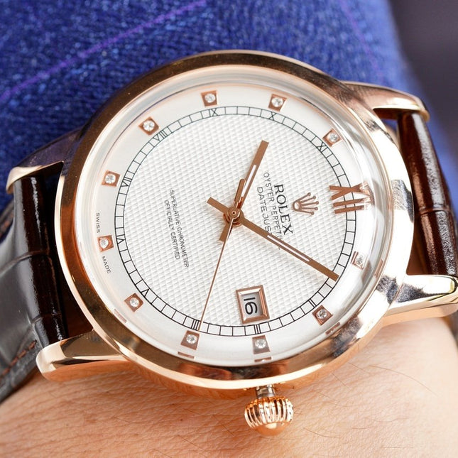 OYSTER PERPETUAL 41MM STEEL CASE DIAMOND NUMERALS