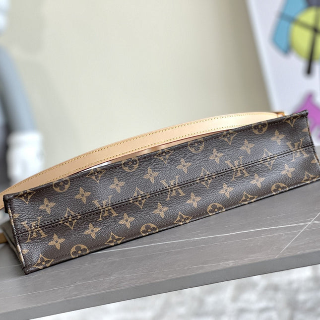 SAC PLAT 36CM MONOGRAM CANVAS