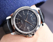 Steel Case Leather