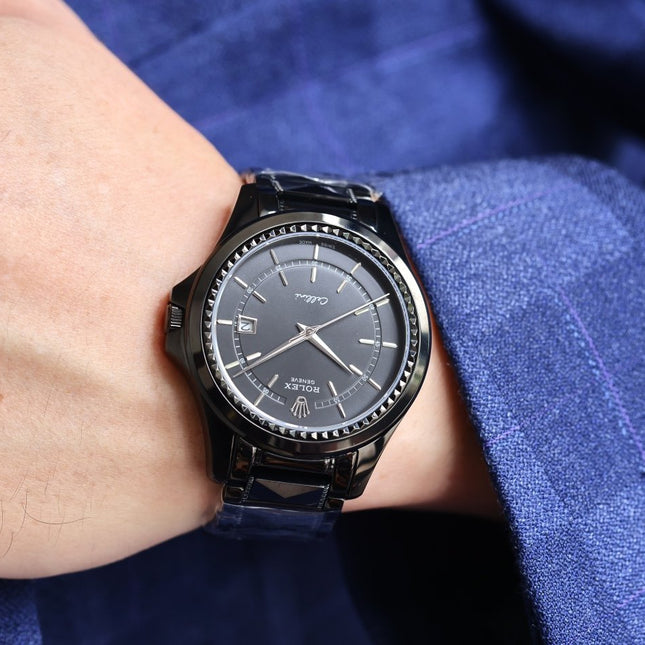 CELLINI DATE 42MM BLACK DIAL