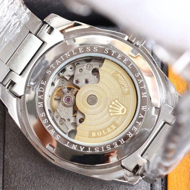 DATEJUST 41MM SMOOTH BEZEL DIAMOND NUMERALS