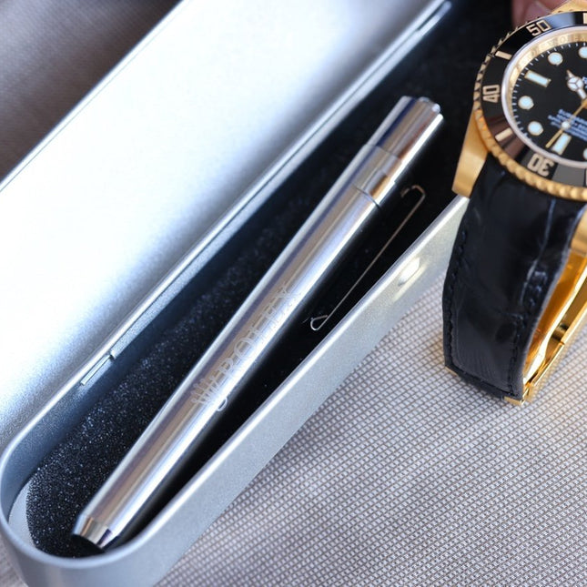 SUBMARINER DATE 40 STEEL CASE GOLD BLACK CERAMIC LEATHER