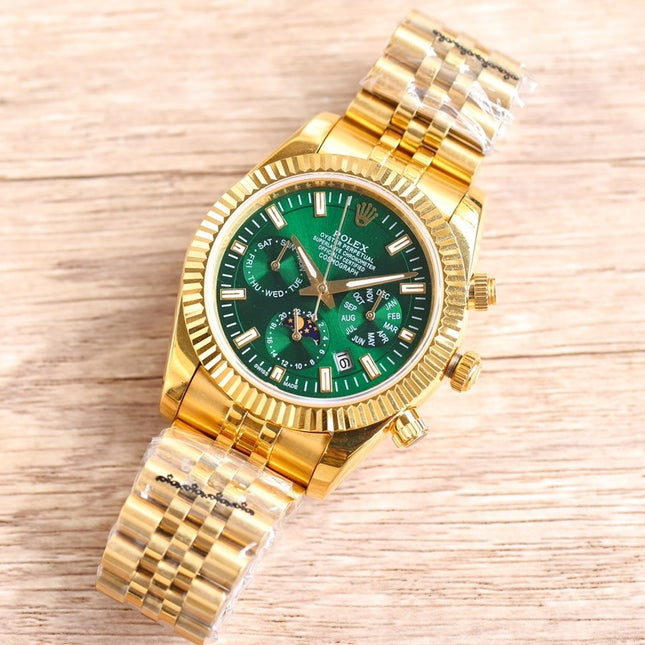 DATEJUST 41MM GOLD CASE CHRONOGRAPH