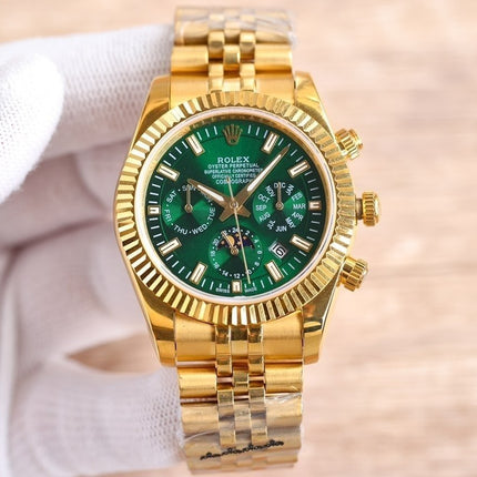 DATEJUST 41MM GOLD CASE CHRONOGRAPH