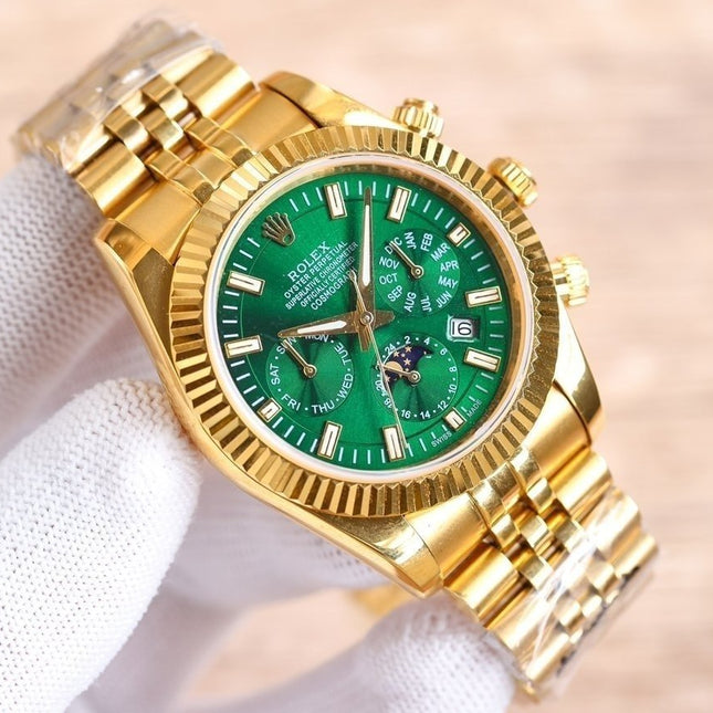 DATEJUST 41MM GOLD CASE CHRONOGRAPH