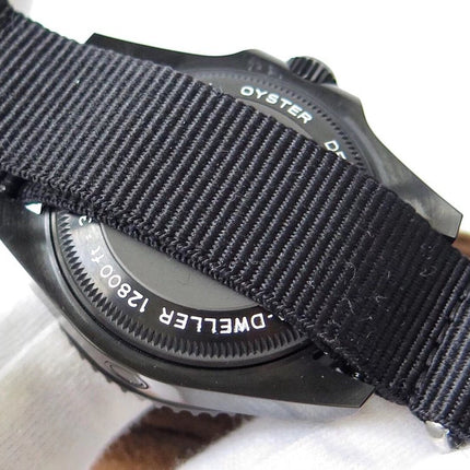 SEA-DWELLER DEEPSEA 44MM CUSTOM ALL BLACK BAMFORD TEXTILE