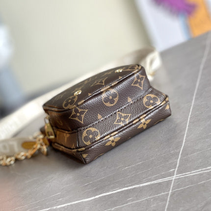 UTILITY PHONE SLEEVE 16CM MONOGRAM