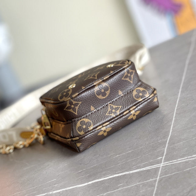 UTILITY PHONE SLEEVE 16CM MONOGRAM