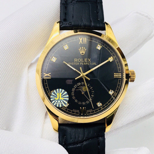 OYSTER PERPETUAL 41 MOONPHASE GOLD CASE