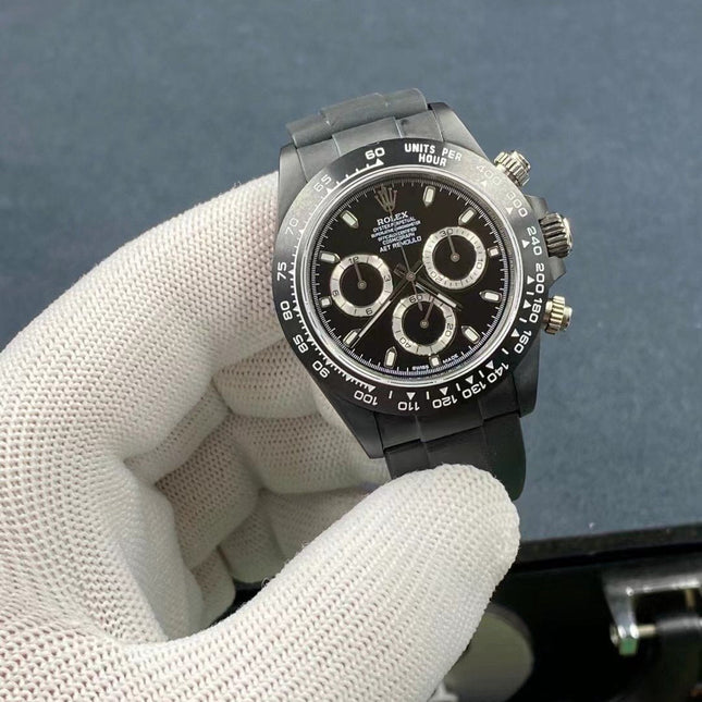 DAYTONA CUSTOM AET 40MM ALL BLACK RUBBER