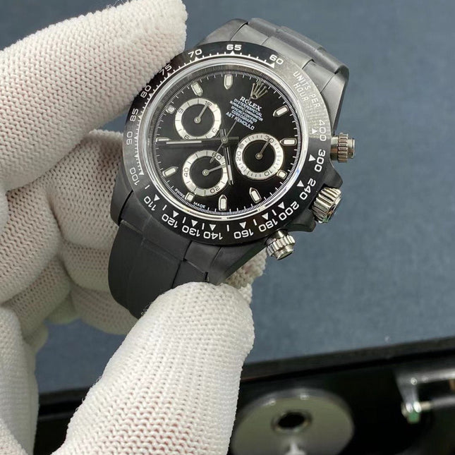 DAYTONA CUSTOM AET 40MM ALL BLACK RUBBER