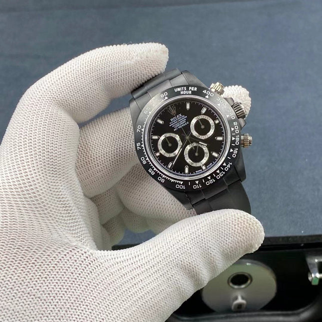 DAYTONA CUSTOM AET 40MM ALL BLACK RUBBER