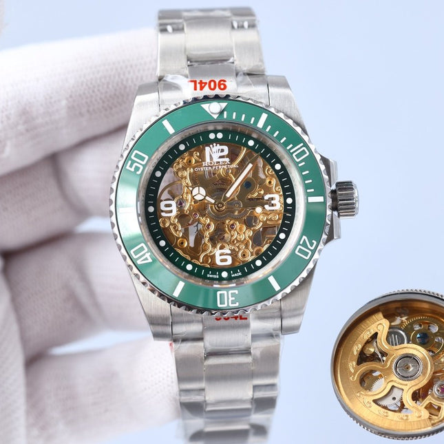 SUBMARINER DATE 40MM CUSTOM SKELETON DIAL