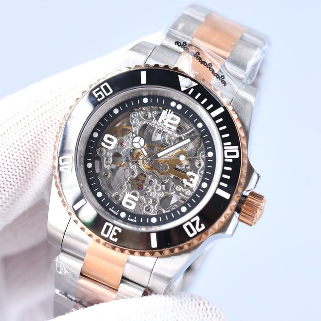 SUBMARINER DATE 40MM CUSTOM SKELETON DIAL