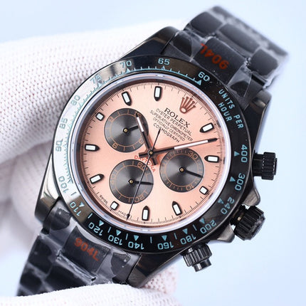 DAYTONA CUSTOM BLAKEN 40MM BLACK CASE