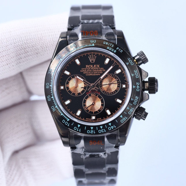 DAYTONA CUSTOM BLAKEN 40MM BLACK CASE