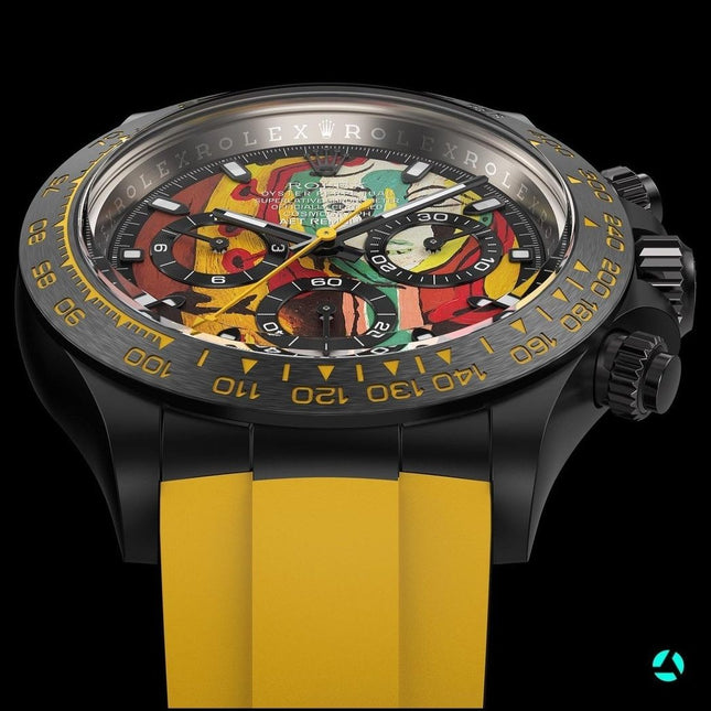 DAYTONA CUSTOM 40MM AET PICASSO YELLOW