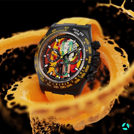 DAYTONA CUSTOM 40MM AET PICASSO YELLOW