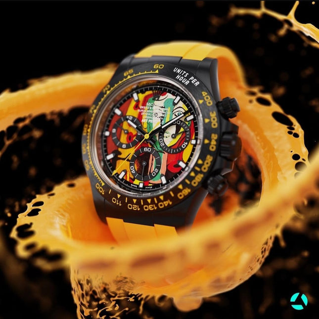 DAYTONA CUSTOM 40MM AET PICASSO YELLOW