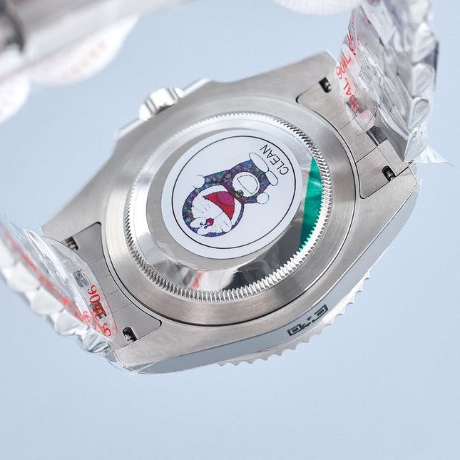GMT-MASTER II CUSTOM GREEN BLACK BEZEL JUBILEE BRACELET