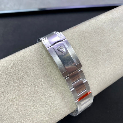 DATEJUST 41 LIGHT BLUE NUMERALS SILVER CASE