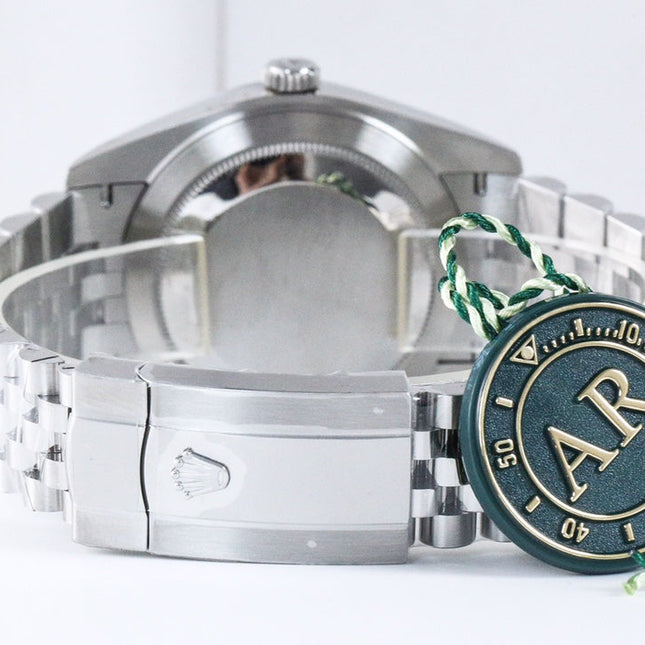 DATEJUST 41MM SILVER BLACK DIAL