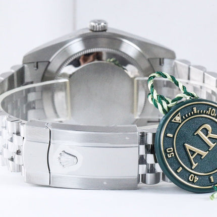 DATEJUST 41 GREY DIAL SILVER CASE