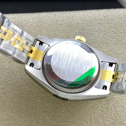 DATEJUST 28 TWO-TONE GOLD STEEL