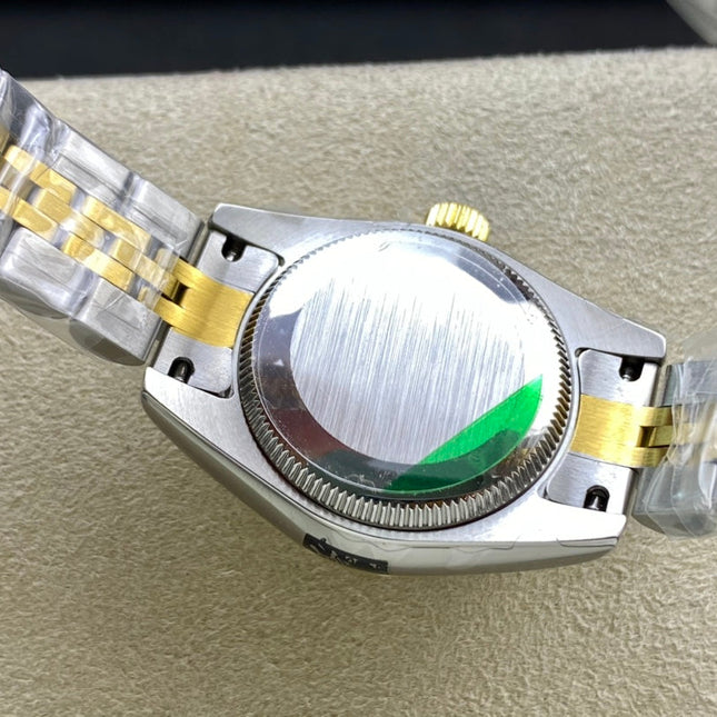 DATEJUST 28 TWO-TONE GOLD STEEL
