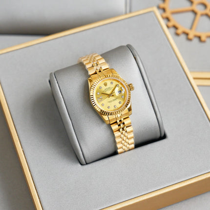DATEJUST 28MM GOLD CASE