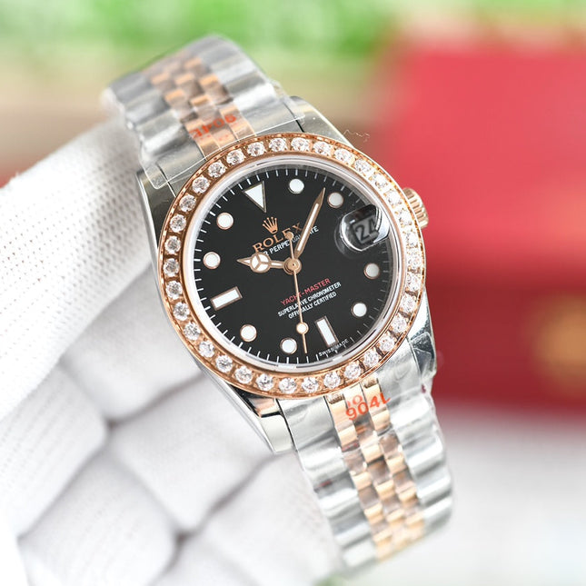 YACHT-MASTER 36 DIAMOND BEZEL JUBILEE BRACELET