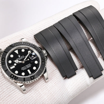YACHT MASTER 42 STEEL CASE CERAMIC BEZEL
