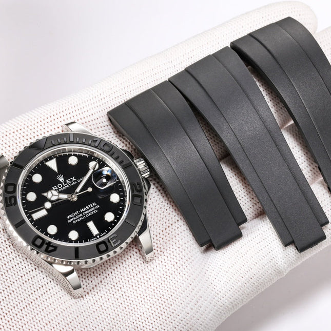 YACHT MASTER 42 STEEL CASE CERAMIC BEZEL
